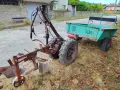 Мотоблок с ремарке и инвентар, снимка 1