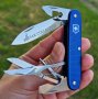 Victorinox Pioneer X Alox Blue DLT SAK Collectors knife.