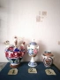 Керамични, порцеланови вази, свещник ръчна изработка. , снимка 9