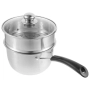 Многофункционална тенджера касерола от неръждаема стомана "Готвене на пара добавка в комплекта ", снимка 10