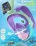 Нова Детска цяла шнорхел маска 180° панорама, антифог за гмуркане деца, снимка 3