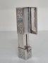 Vintage сребърна кутия за червело 925 S, снимка 4