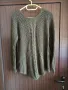 блуза плетиво в тъмно зелено , снимка 4