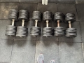 Тежки дъмбели 2х40кг, 2х44кг , 2х48кг , HEAVY DUTY DUMBBELLS, снимка 2