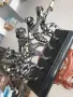 42см-25кг Chiparus статуетка/френска бронзова скулптура/фигура на кабаретни танцьорки, снимка 3