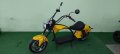 Електрически чопър  HARLEY-DAVIDSON Yellow 2500W/60V/20AH, снимка 1 - Мотоциклети и мототехника - 39292575