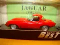 1:43 BEST MODEL JAGUAR E TYPE КОЛИЧКА ИГРАЧКА МОДЕЛ, снимка 4