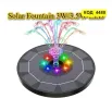 4480 светещ Декоративен соларен фонтан , снимка 1