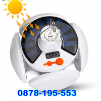 СОЛАРНА  ТУРИСТИЧЕСКА ЛАМПА С КУКА SOLAR LED LAMP 2029, снимка 3 - Къмпинг осветление - 36267272