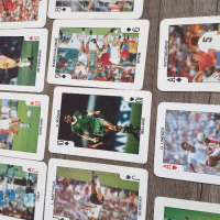 Колекция карти за игра с футболисти евро'88 пълен комплект, снимка 12 - Колекции - 44808796