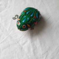 Детска ламаринена играчка-жаба, снимка 1 - Колекции - 44496530
