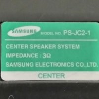 Комплект говорители за домашно кино SAMSUNG PS-JSC, снимка 3 - Тонколони - 39061257