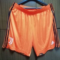 Juventus Adidas нови оранжеви футболни шорти къси гащи Ювентус трети екип 2020/2021, снимка 1 - Спортни дрехи, екипи - 41638025