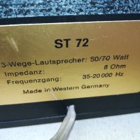 ST-72 3 WAY SPEAKER MADE IN WEST GERMANY 1602222100, снимка 17 - Тонколони - 35814990