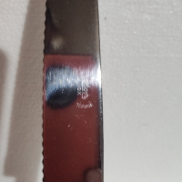 Jepose чисто нов комплект голяма вилица и нож за сервиране с масивни дръжки, снимка 3 - Прибори за хранене, готвене и сервиране - 44928838