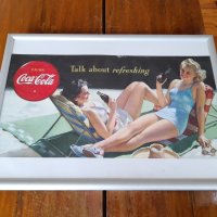Стара рекламна картина Кока Кола,Coca Cola, снимка 2 - Други ценни предмети - 41967008