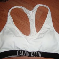 CALVIN KLEIN – Бански комплект бял тип бюстие нов, снимка 8 - Бански костюми - 39628061