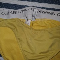 Calvin Klein бански жълт, снимка 4 - Бански костюми - 41421458
