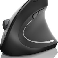 CSL - оптична безжична мишка, вертикална версия, ергономичен дизайн - превенция срещу тенис лакът (R, снимка 4 - Клавиатури и мишки - 40995541