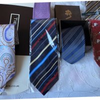 Лот качествени вратовръзки, 100% коприна, Tie Rack, Bijoux Terner, китайски и български, италианска , снимка 7 - Други - 40209046