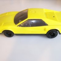 Кола с инерционен двигател соц играчка жълта, снимка 3 - Коли, камиони, мотори, писти - 41975063