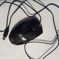 Мишка Nowmink - геймърска, кабелна USB, светеща, снимка 3 - Клавиатури и мишки - 41553543