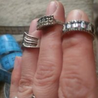 Сребърни пръстени 925, снимка 3 - Пръстени - 41137478