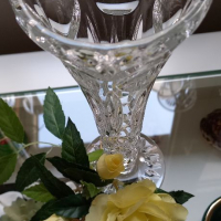 Кристална ваза, снимка 4 - Вази - 36212770