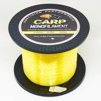 Шаранско влакно CarpMax FLUO YELLOW 1000м. ЖЪЛТ, снимка 1 - Такъми - 34170534