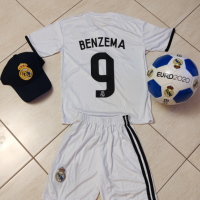 Real Madrid Benzema  Детски Екип За футбол Реал Мадрид, снимка 2 - Футбол - 36237487