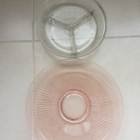 Стъклени чинии, снимка 2 - Чинии - 40087337