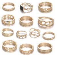 Дамски моден комплект бижута (пръстени) - 023, снимка 3 - Пръстени - 41728493
