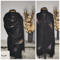 Дамски шалове от кашмир , снимка 2 - Шалове - 42577000