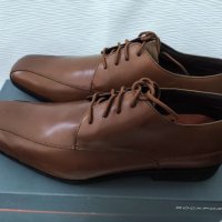 Стилни мъжки обувки от естествена кожа ROCKPORT by ADIDAS №43, снимка 3 - Официални обувки - 35661690