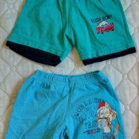 Къси панталонки НОВИ и ватиран гащеризон, снимка 4 - Панталони и долнища за бебе - 26254223