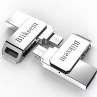 USB flash 2 в 1, снимка 1 - USB Flash памети - 44384228