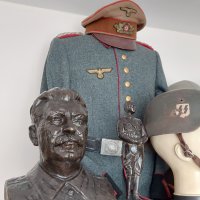 Огромен оригинален  бронзов бюст на Сталин1935-40г./бронз бронзови сребърен сребърни/, снимка 8 - Антикварни и старинни предмети - 41589572