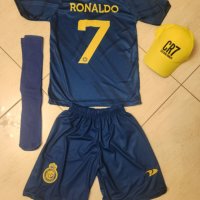 Екип Роналдо + Шапка Роналдо АЛ Насър 2023г Ново Детско от 4 до 16 RONALDO, снимка 10 - Футбол - 39956318