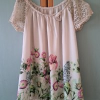 Дамска пролетна блузка, снимка 1 - Тениски - 40215672