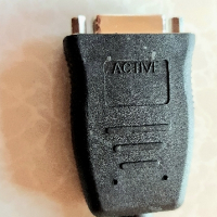 Оригинален DVI (F) към Mini DisplayPort (M) /Адаптер, снимка 2 - Друга електроника - 44710497