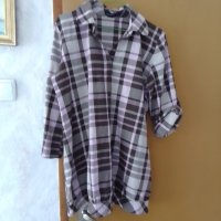 Дамска дълга риза/туника, размер 12UK, снимка 2 - Блузи с дълъг ръкав и пуловери - 40851626