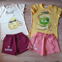 Лот летни дрешки за момиче, размер 128-134, снимка 2 - Детски комплекти - 33462556