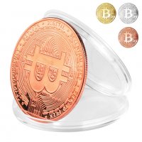 Биткойн монета / Bitcoin ( BTC ) - 3 модела, снимка 4 - Нумизматика и бонистика - 39011537