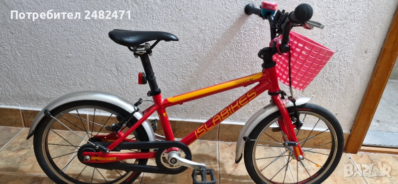 Islabike, детски велосипед 5.8 кг. Както е на снимката, снимка 1