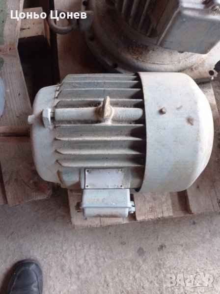 Електродвигател трифазен  -  4 kW, снимка 1
