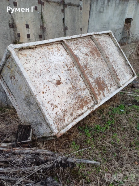 Желязно корито за бетон и вар (варови разтвори) 1м3, снимка 1