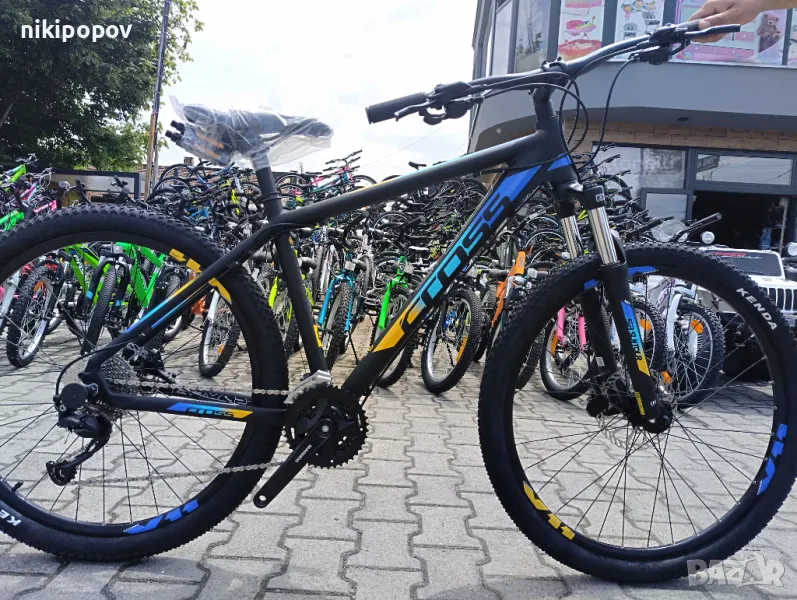 CROSS Велосипед 27.5" GRX 8 HDB M черен, снимка 1