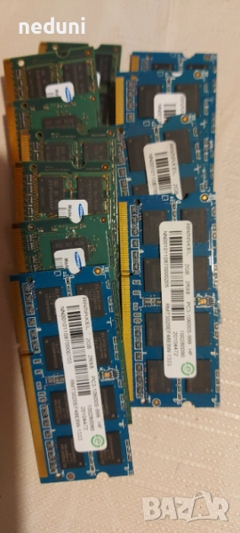 Лаптоп памет 2GB DDR3 PC3-10600S , снимка 1