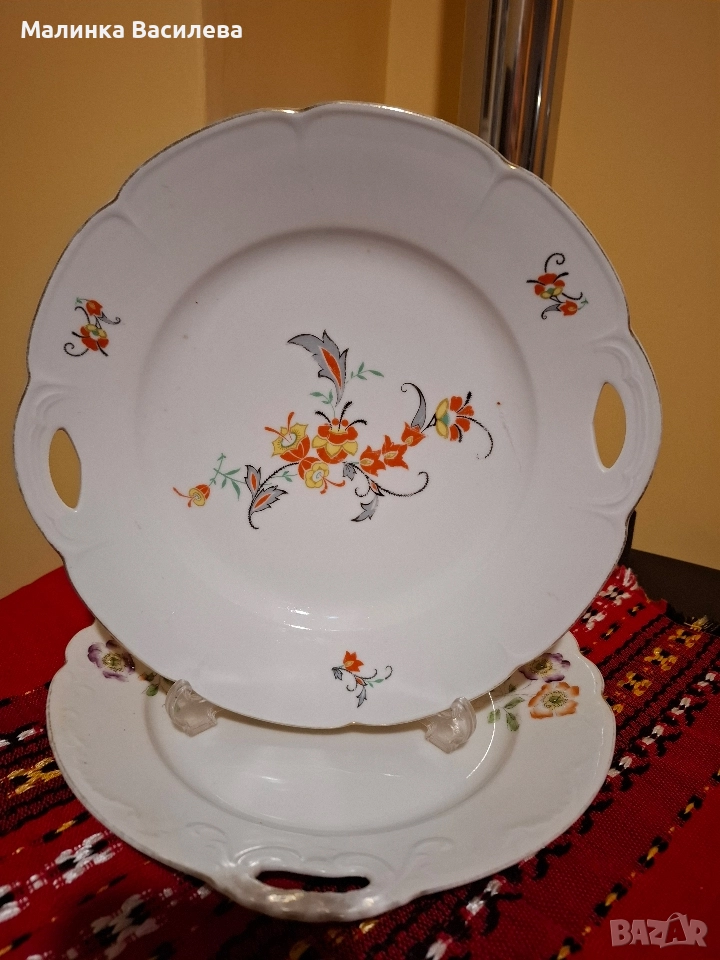 поднос с дръжки , снимка 1