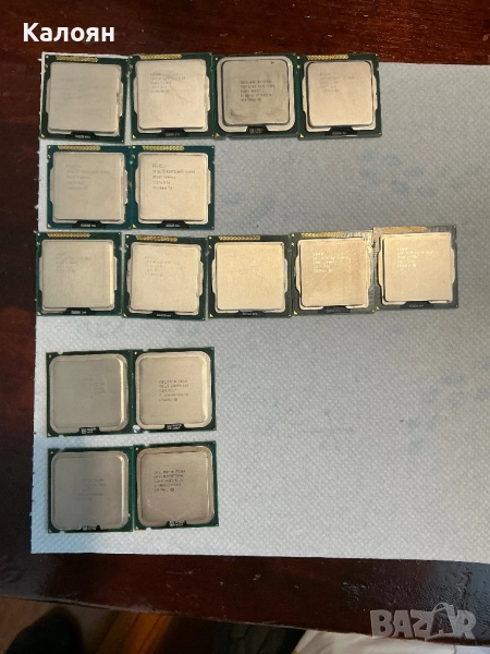 Лот процесори desktop, снимка 1